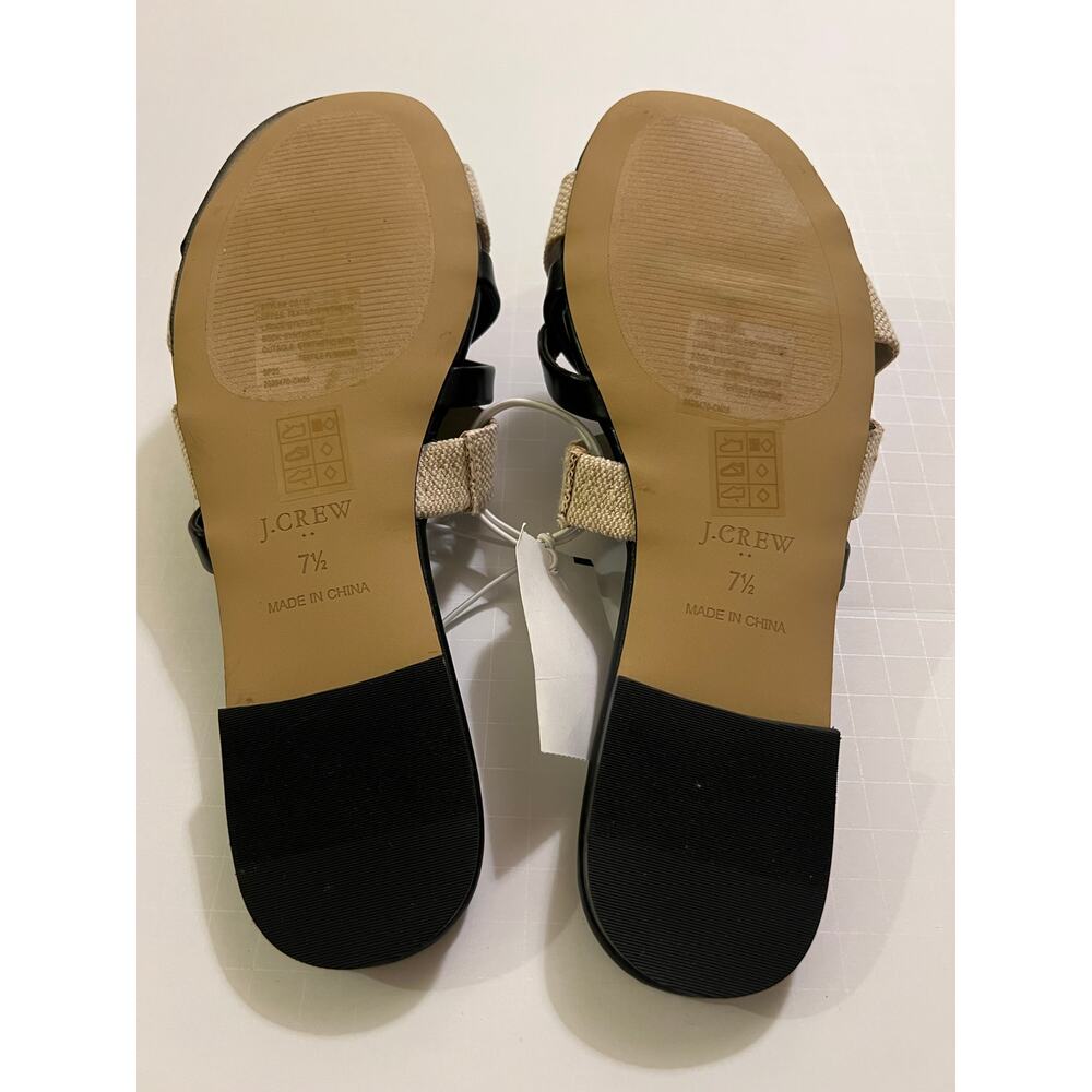 J.Crew Mixed Criss-Cross Slide Sandals - Picture 6 of 6